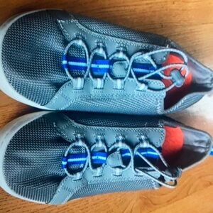 Sperry Shoes Abyss Gray washable sneakers top sider bungee cord youth boys